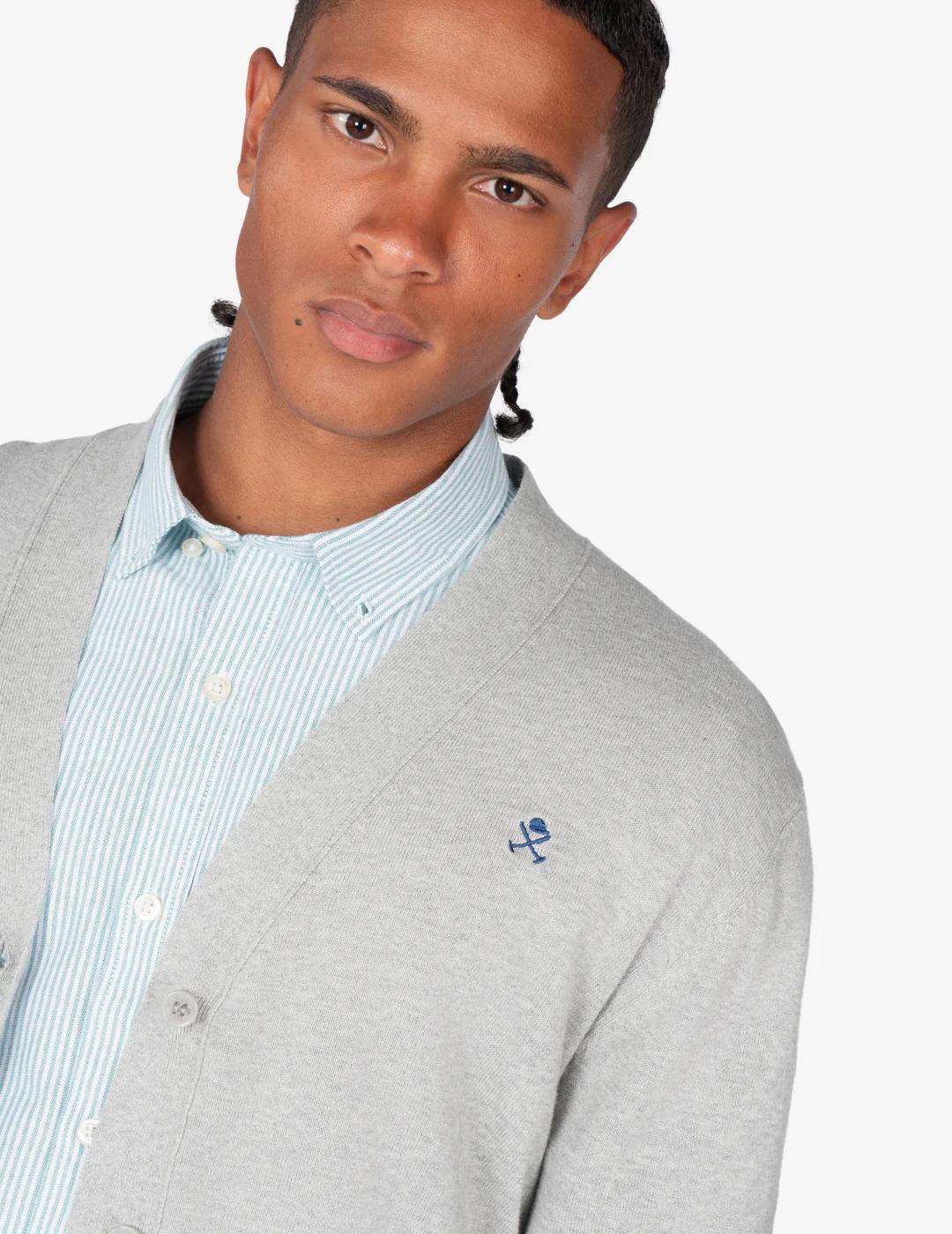 HARPER CARDIGAN ICON GRIS