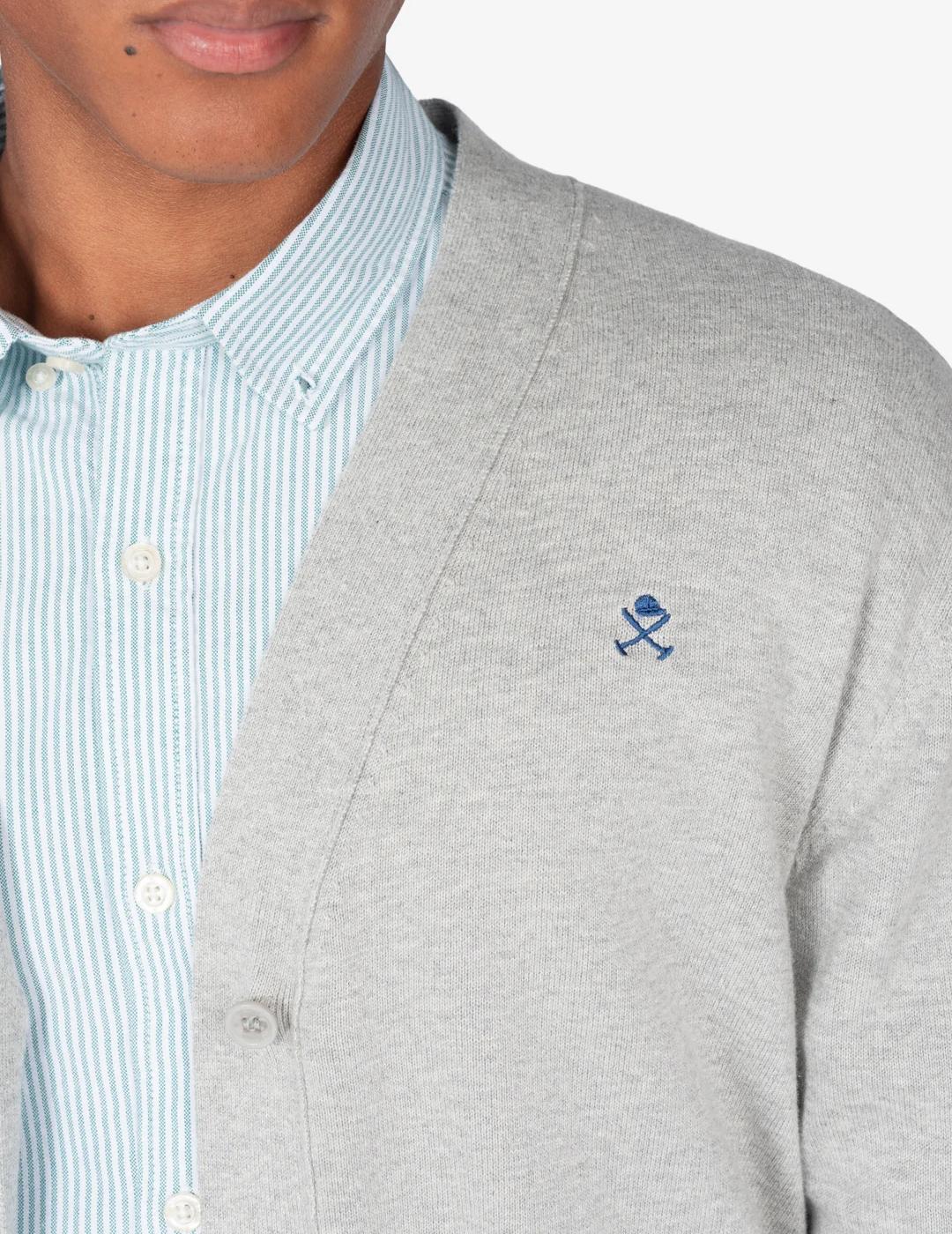 HARPER CARDIGAN ICON GRIS