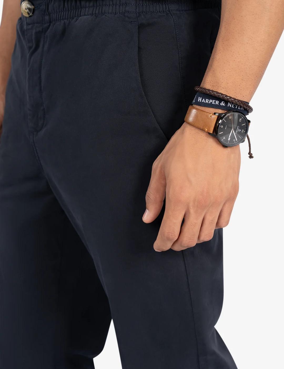 HARPER PANT. RELAXED MARINO