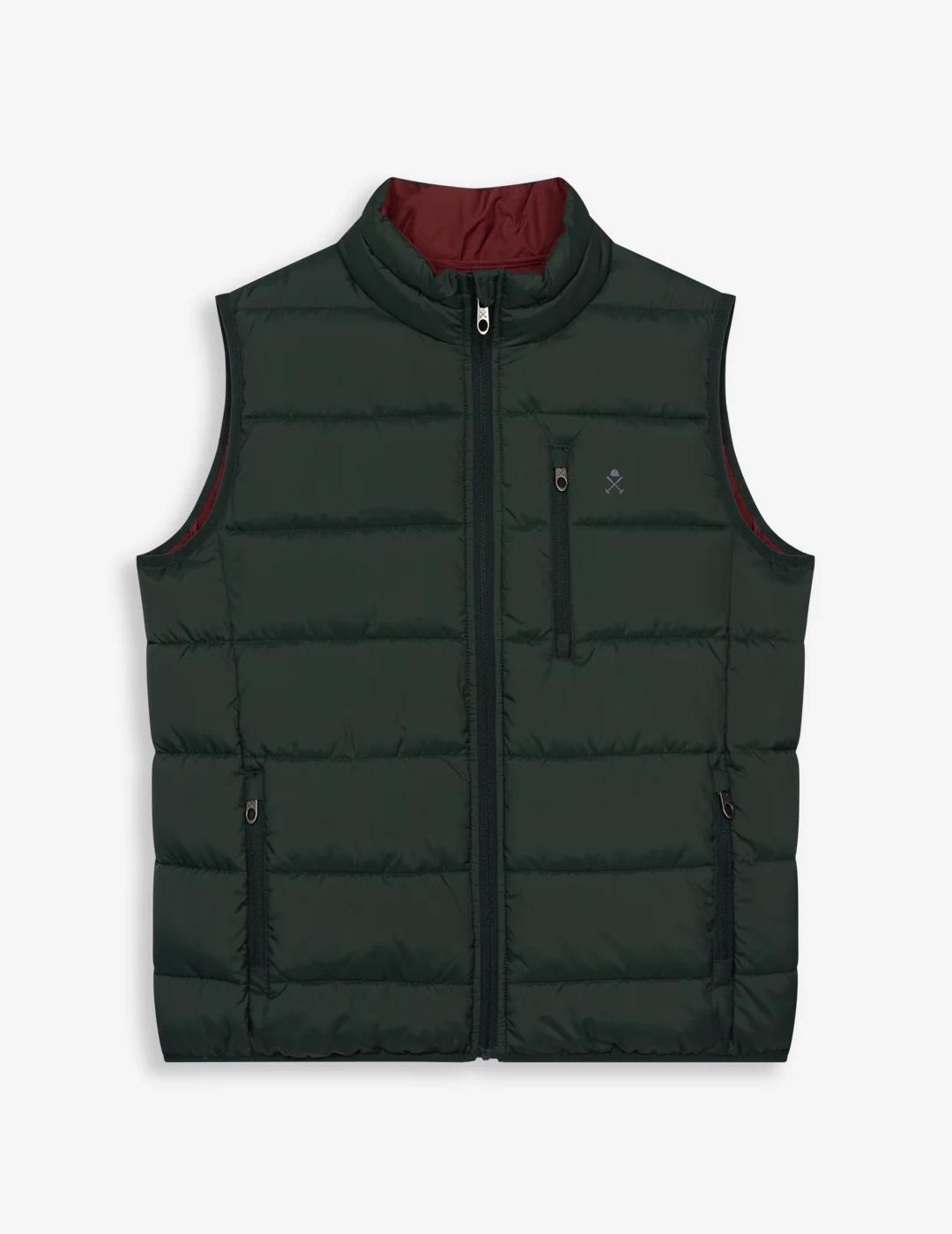 HARPER CHALECO GALWAY VERDE BOTELLA