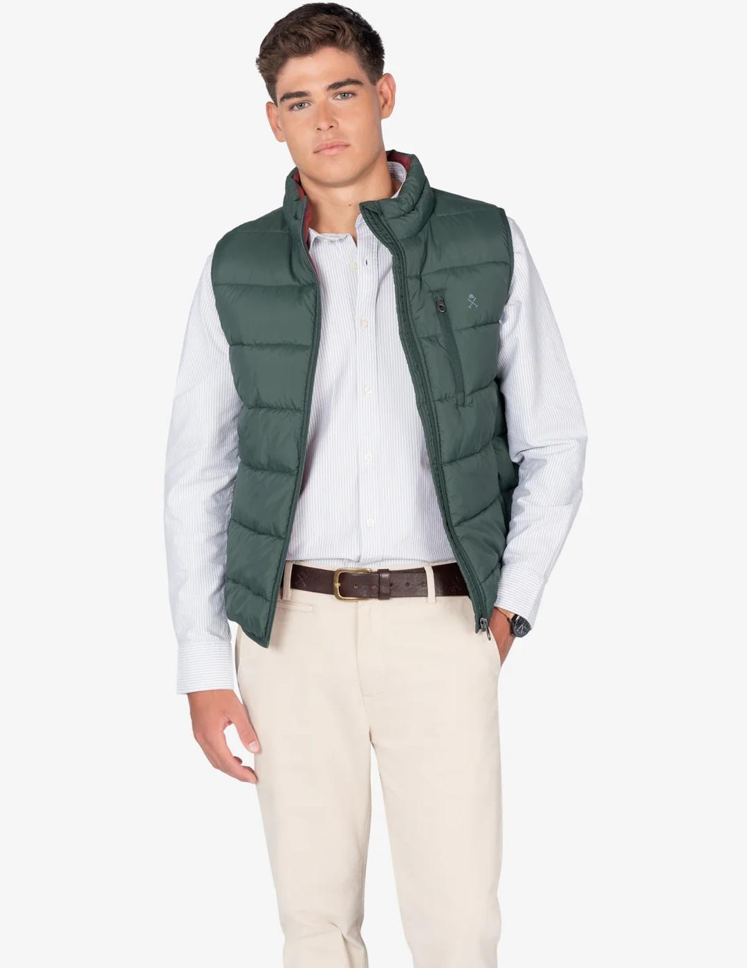 HARPER CHALECO GALWAY VERDE BOTELLA