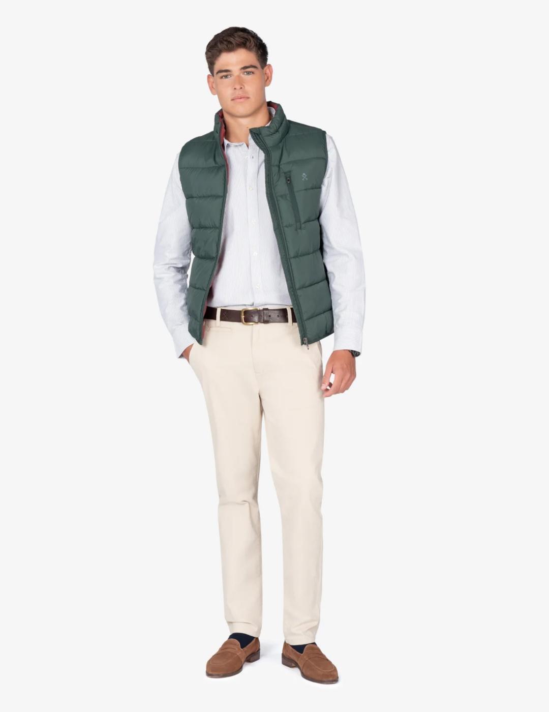 HARPER CHALECO GALWAY VERDE BOTELLA