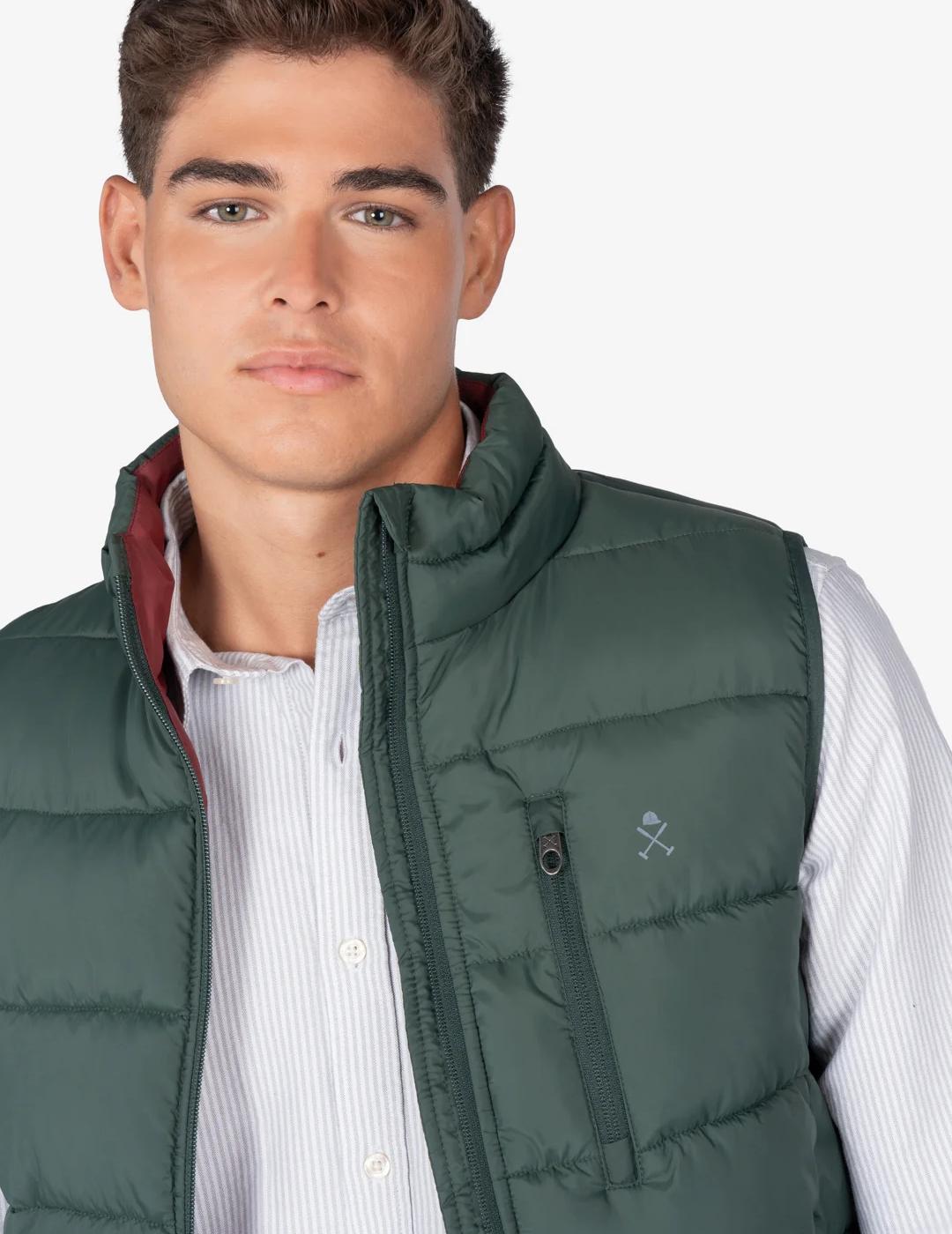 HARPER CHALECO GALWAY VERDE BOTELLA