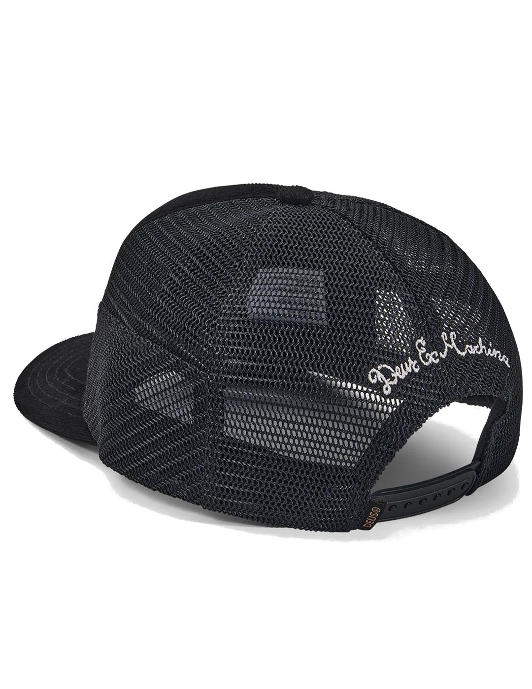DEUS GORRA NEGRA PILL CORD TRUCKER