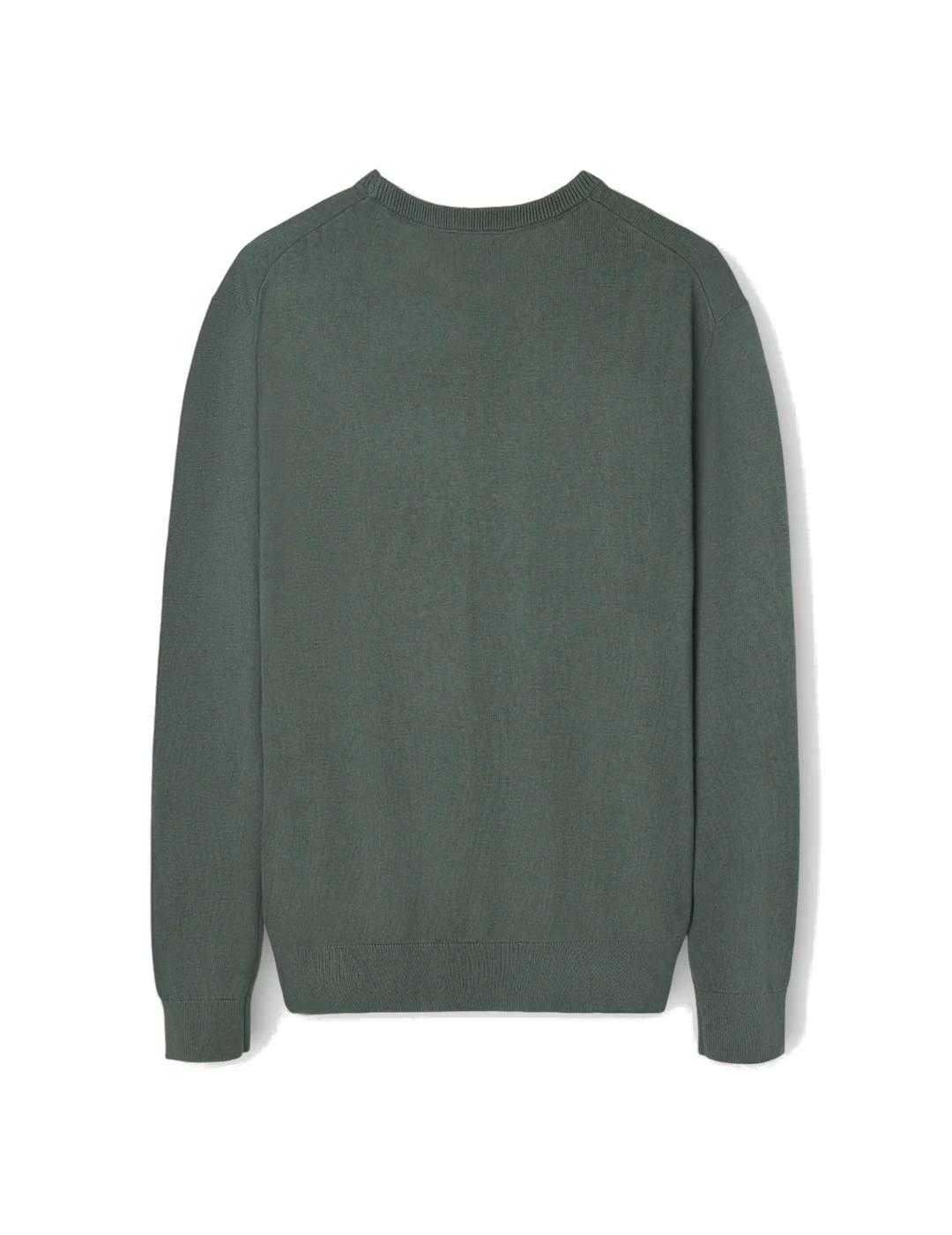 SILBON JERSEY VERDE CUELLO REDONDO