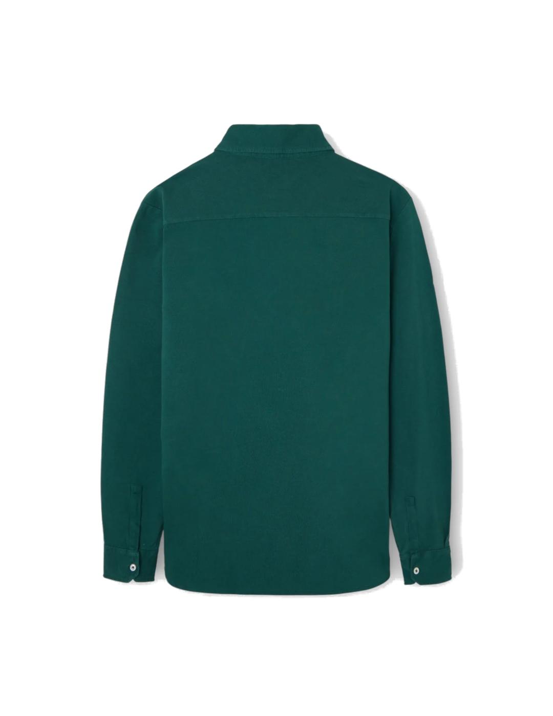 SILBON POLO VERDE OSCURO MANGA LARGA