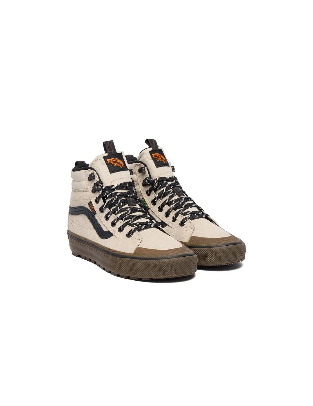 VANS SK8 HI WATERPROOF OATMEAL BLACK