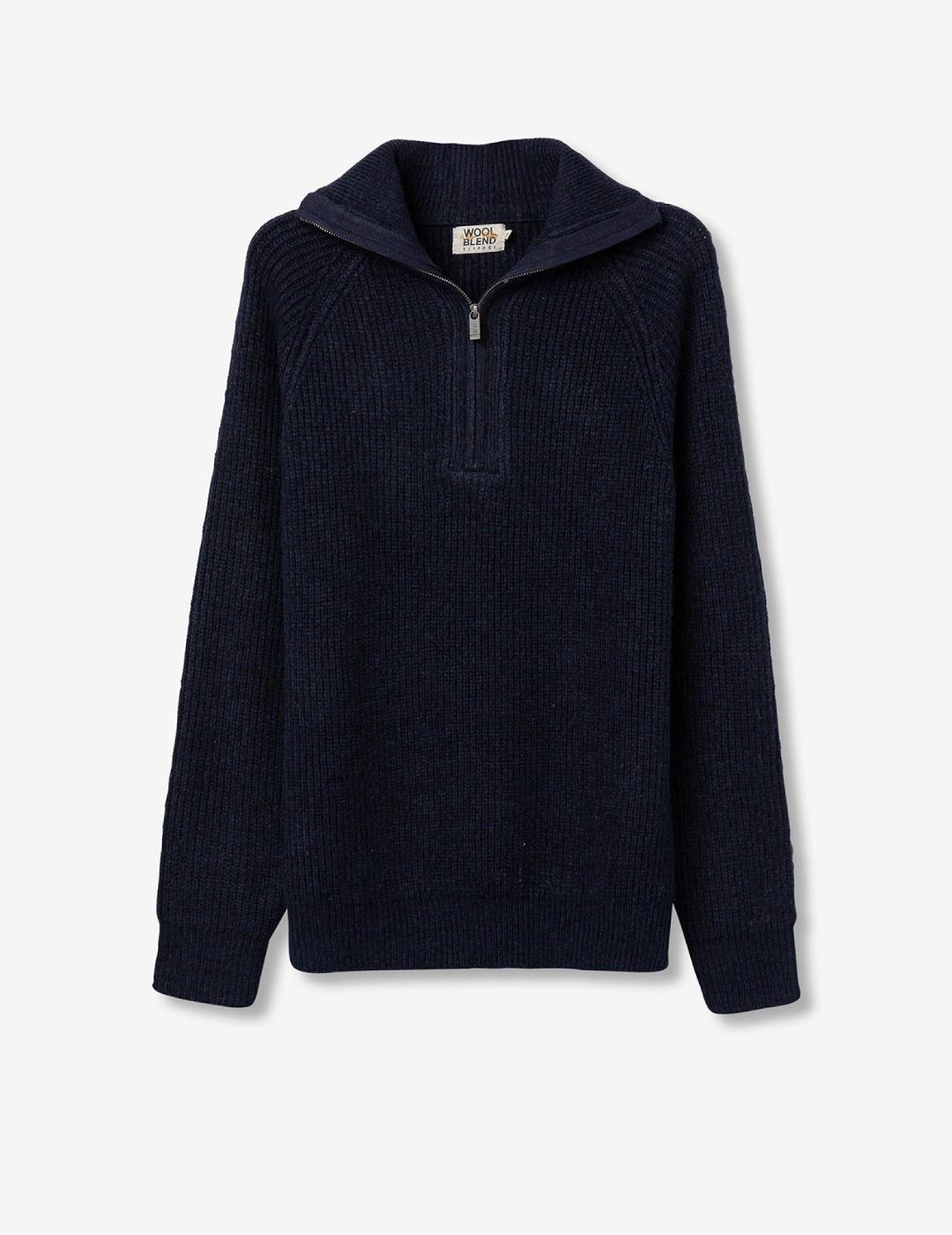 TIFFOSI JERSEY ZIP MARINO JAVIER