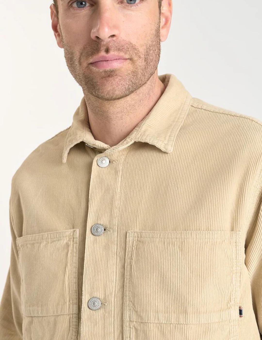 LE TEMPS CAMISA PANA BEIGE