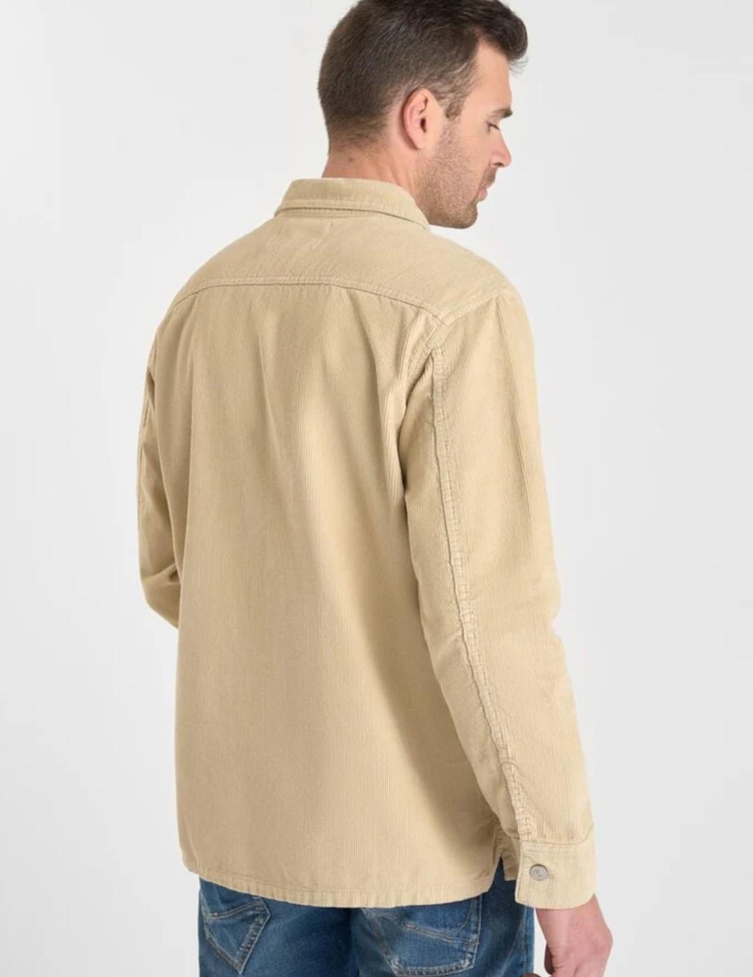 LE TEMPS CAMISA PANA BEIGE