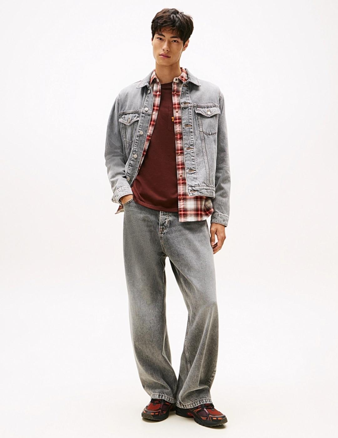 TOMMY CAZADORA DENIM GRIS RYAN