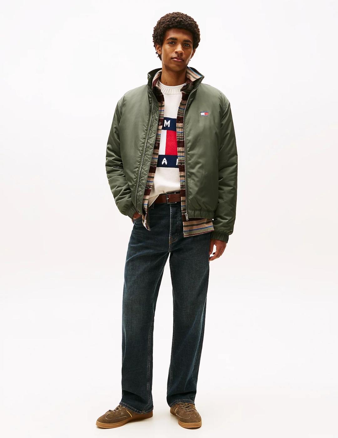 TOMMY CAZADORA PEWTER GREEN