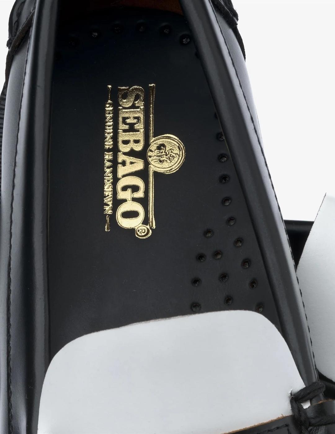 SEBAGO ZAPATO CLASSIC DAN WOMAN BLACK WHITE