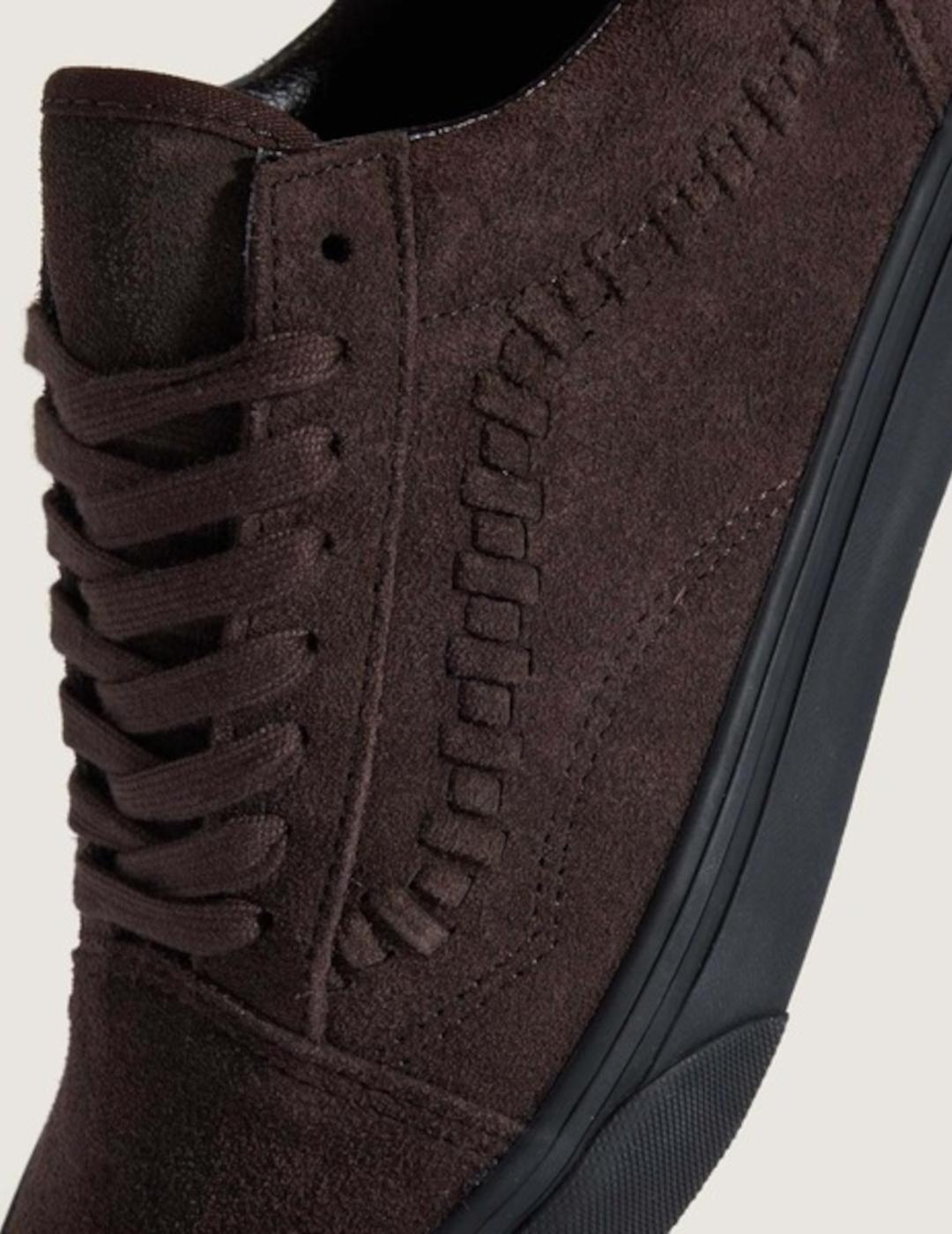 VANS OLD SKOOL CRAFTED STRIPE BROWN BLACK