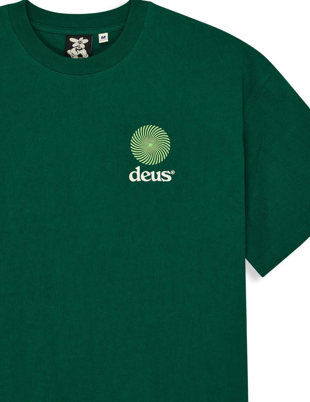 DEUS CAMISETA STRATA VERDE