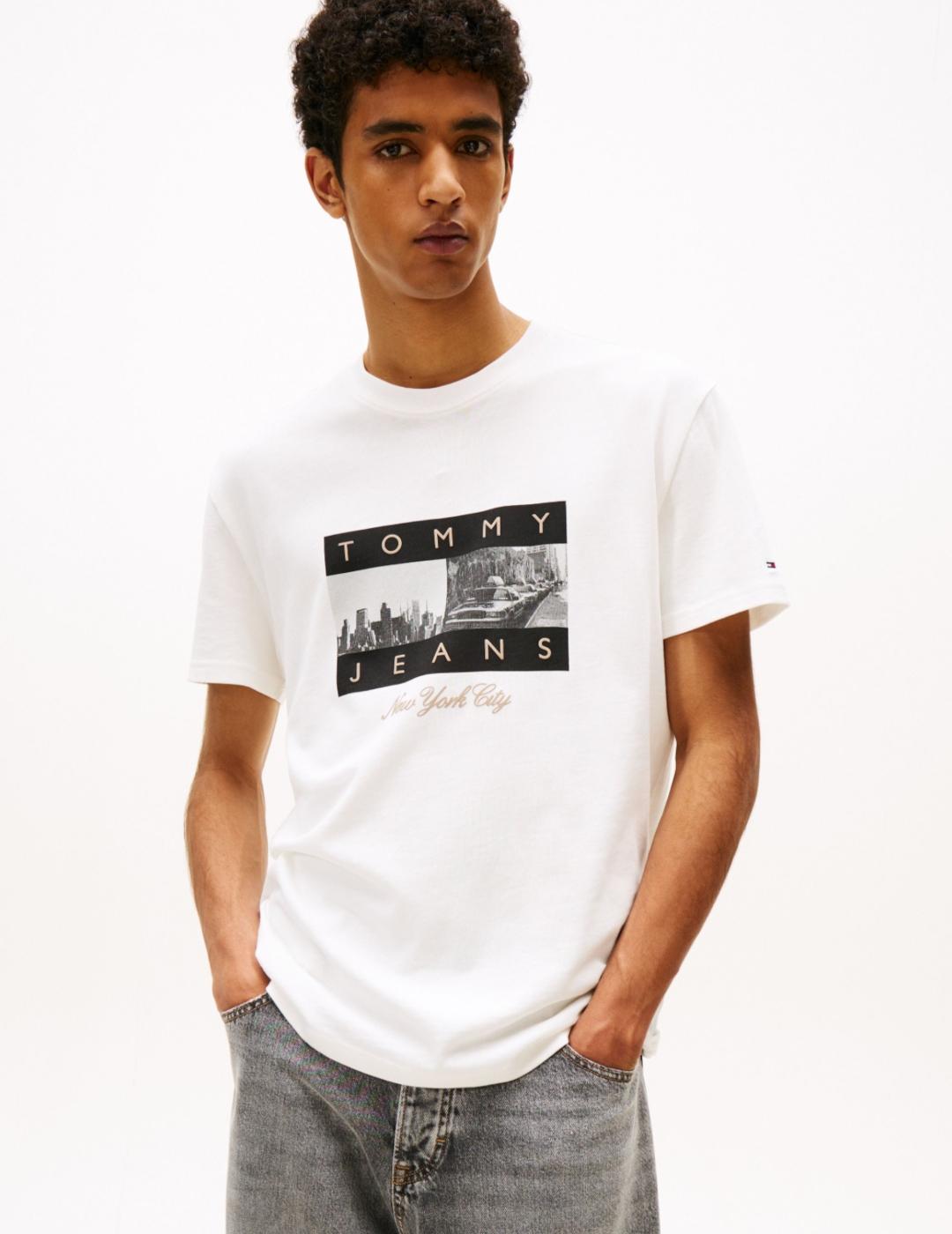 TOMMY CAMISETA ECRU PHOTO