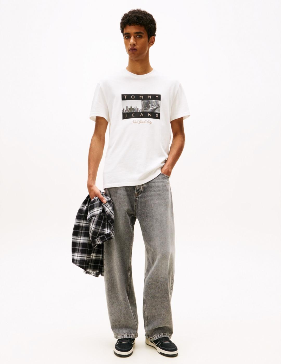 TOMMY CAMISETA ECRU PHOTO