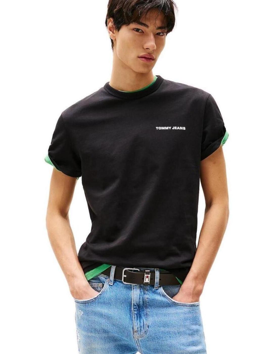 TOMMY CAMISETA NEGRA PHOTO REG