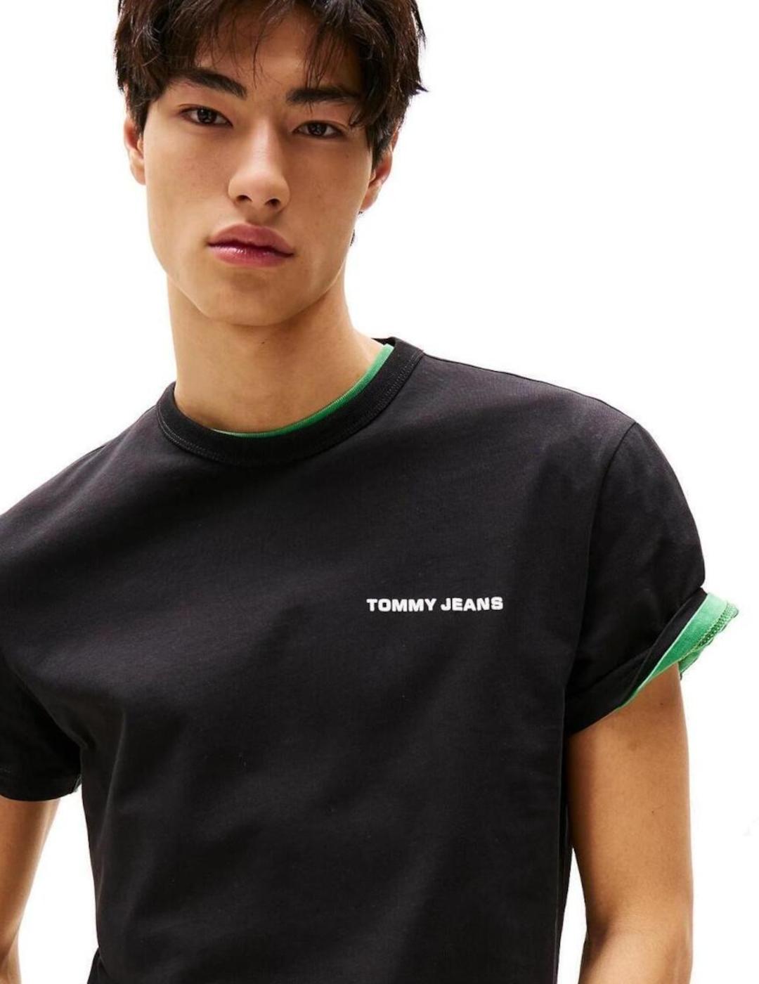 TOMMY CAMISETA NEGRA PHOTO REG