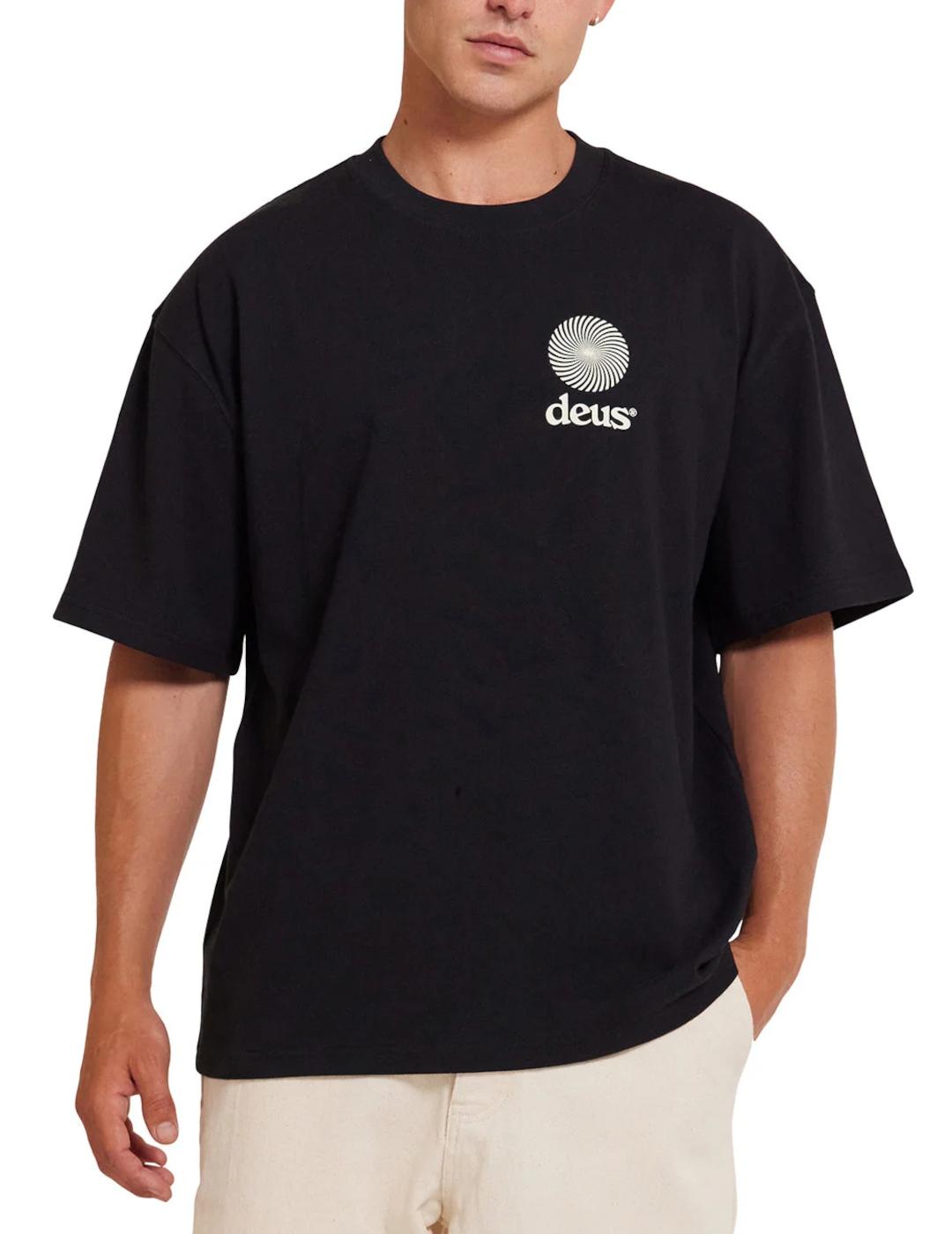 DEUS CAMISETA STRATA NEGRA