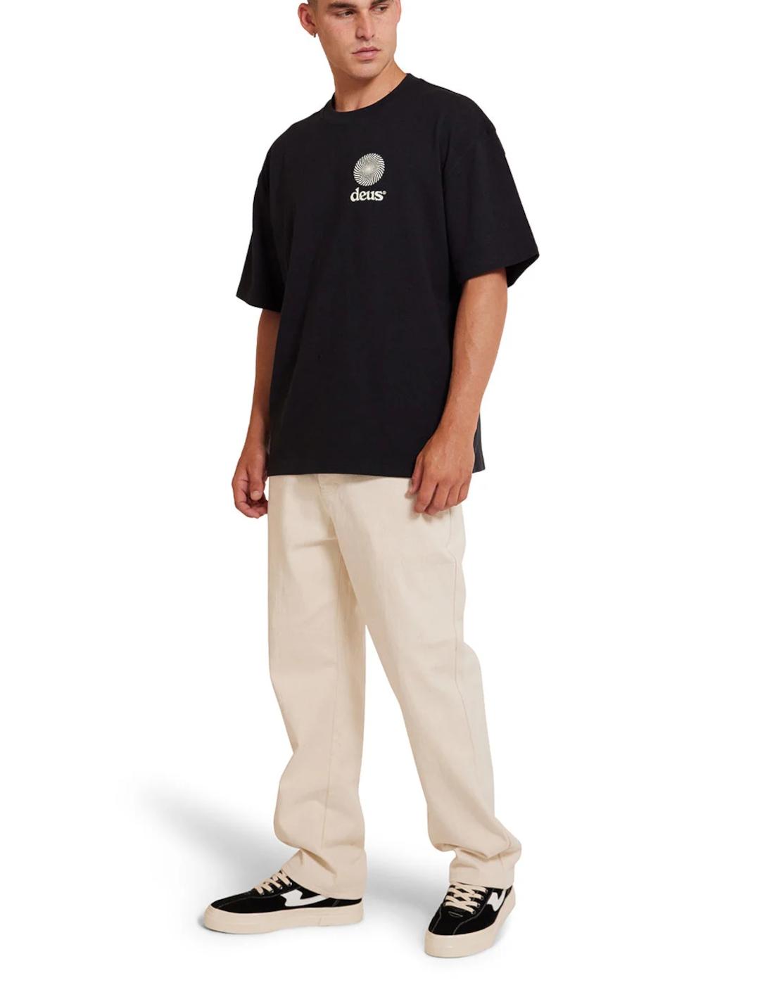 DEUS CAMISETA STRATA NEGRA