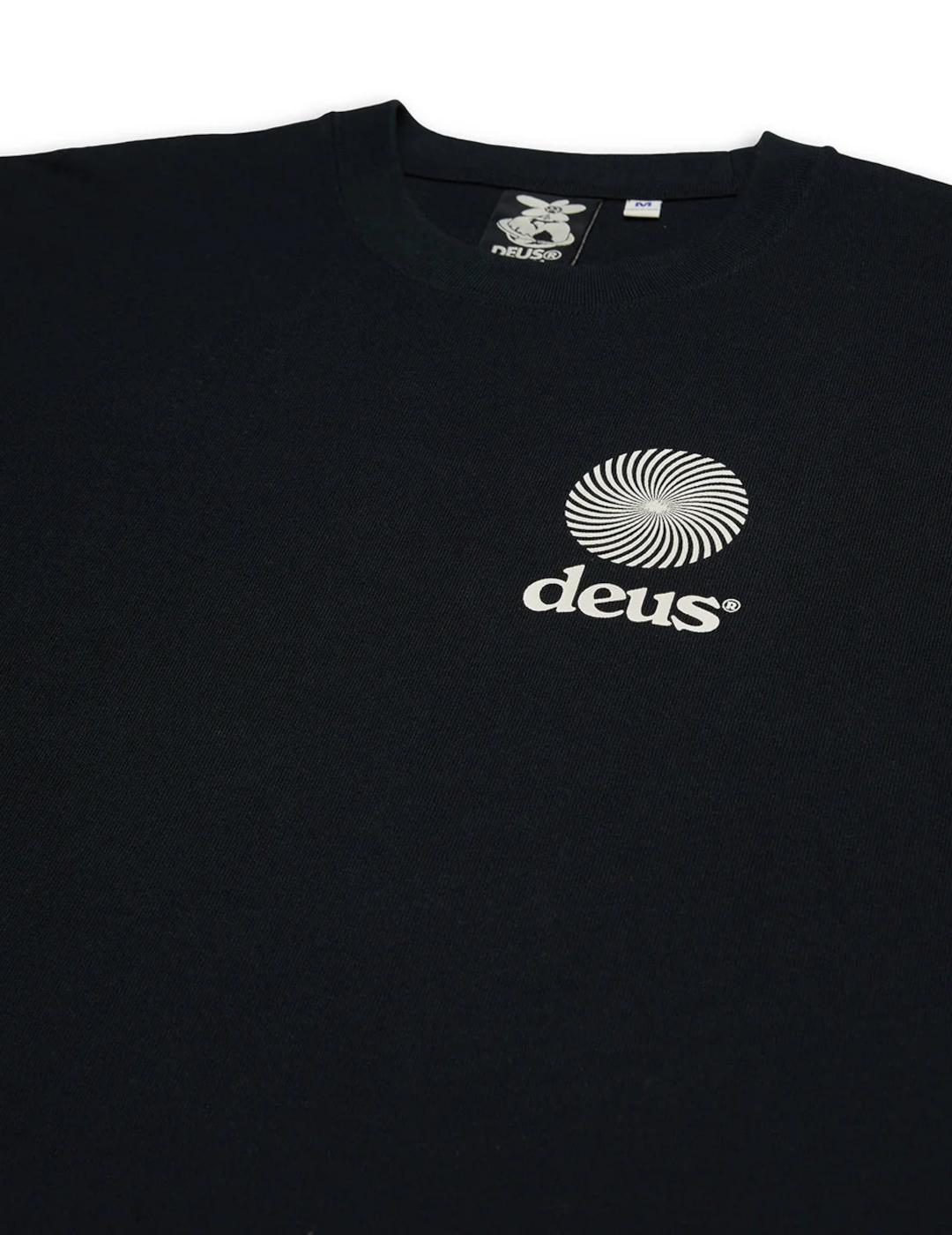 DEUS CAMISETA STRATA NEGRA