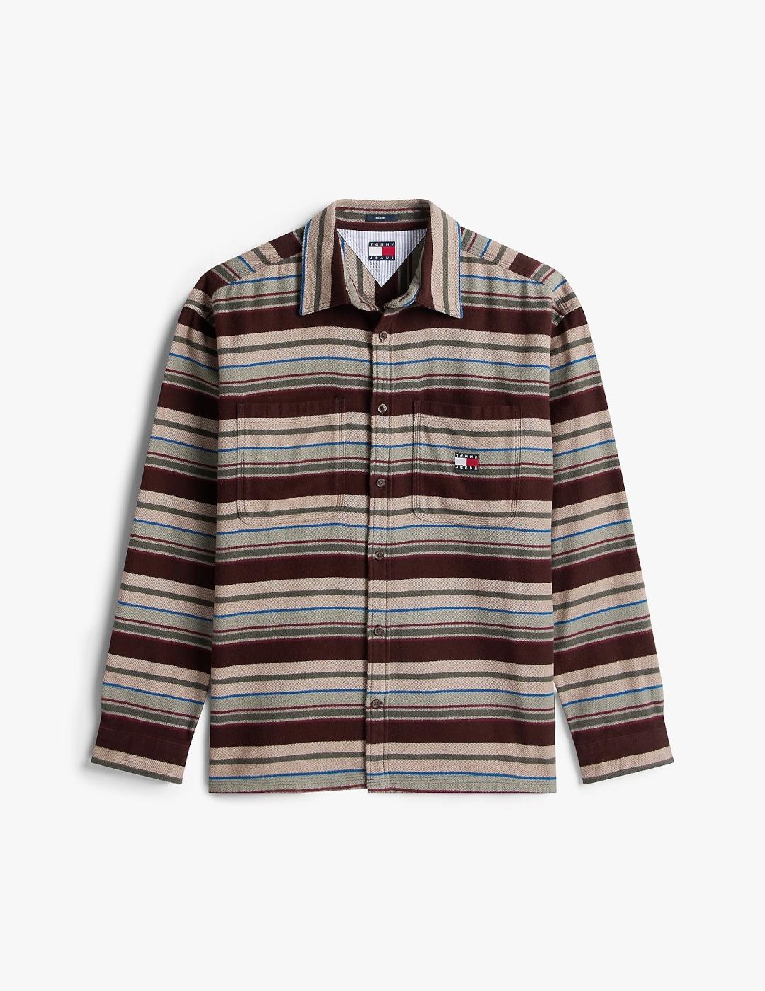 TOMMY CAMISA CUADROS OVER