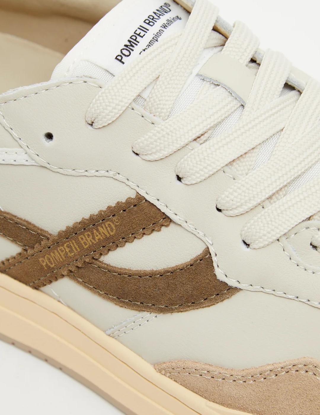 POMPEI ZAPATILLA ELAN PIPPA ECRU SAND