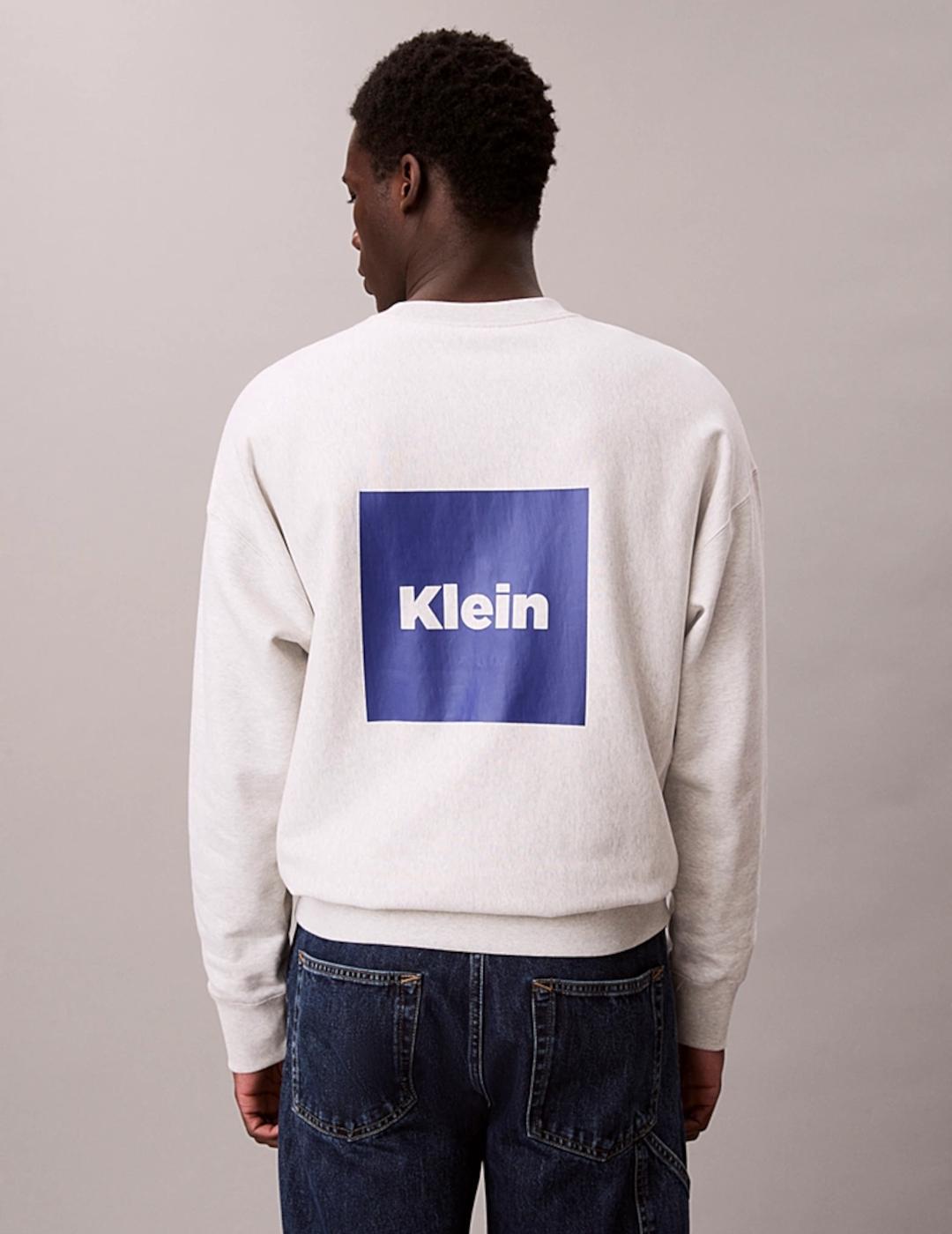 CALVIN KLEIN SUDADERA GRIS PREMIUM