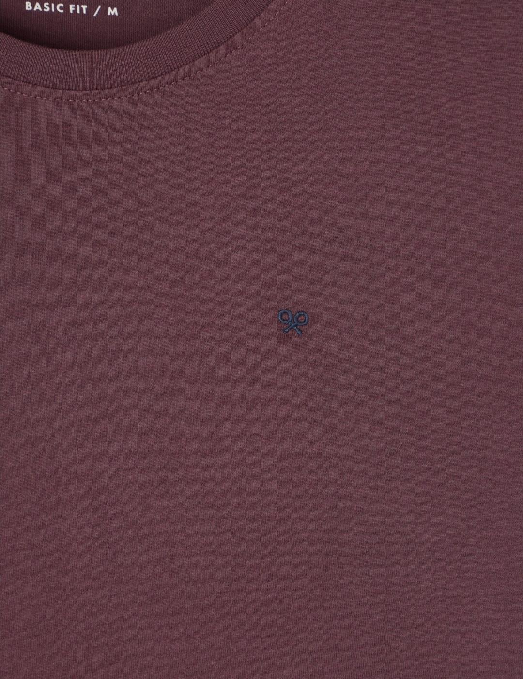 SILBON CAMISETA BURDEOS MINILOGO