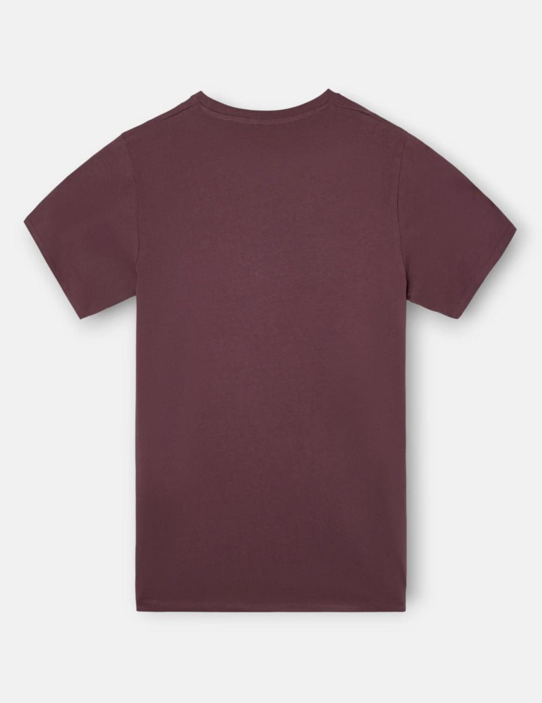 SILBON CAMISETA BURDEOS MINILOGO