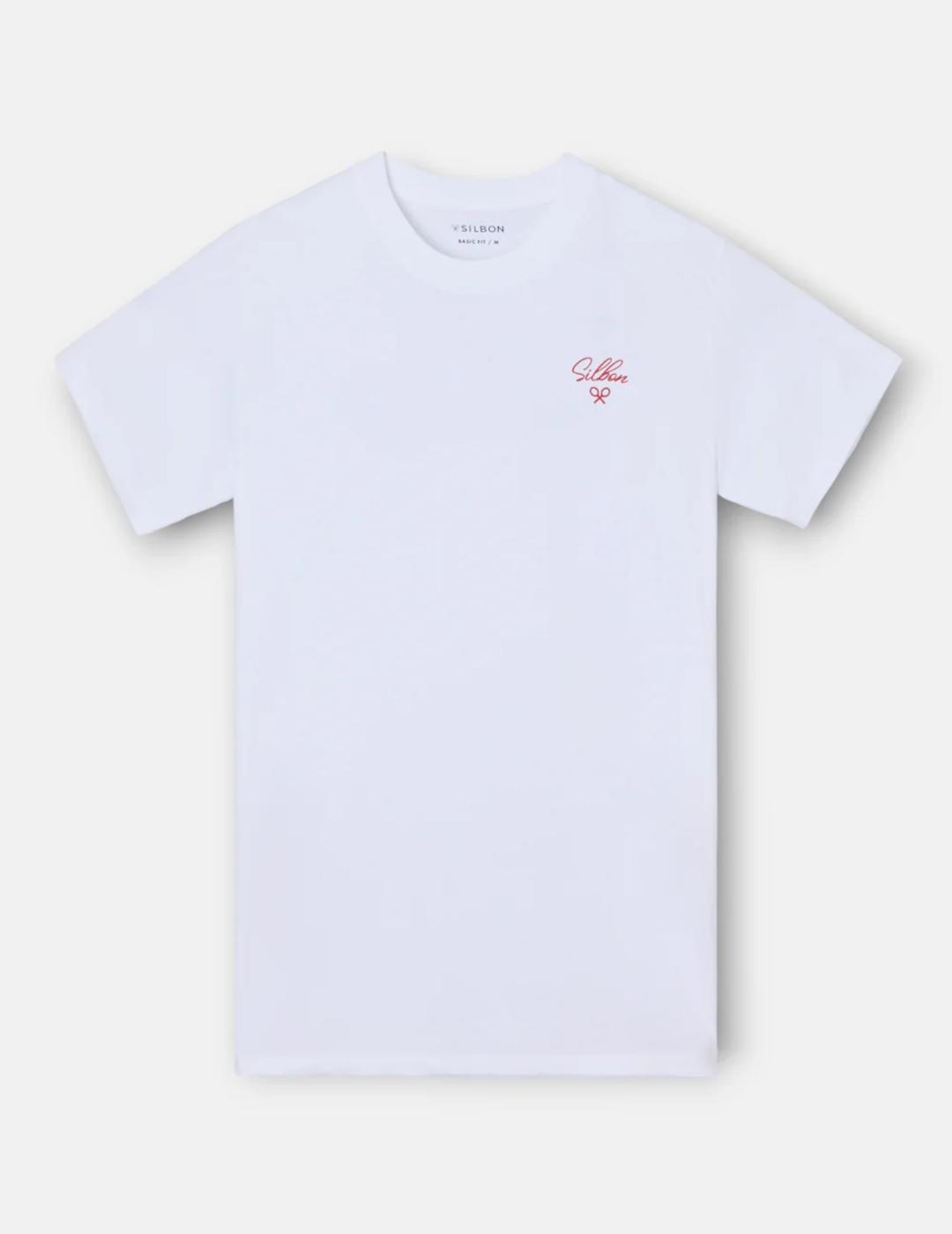 SILBON CAMISETA BLANCA LE MARAIS