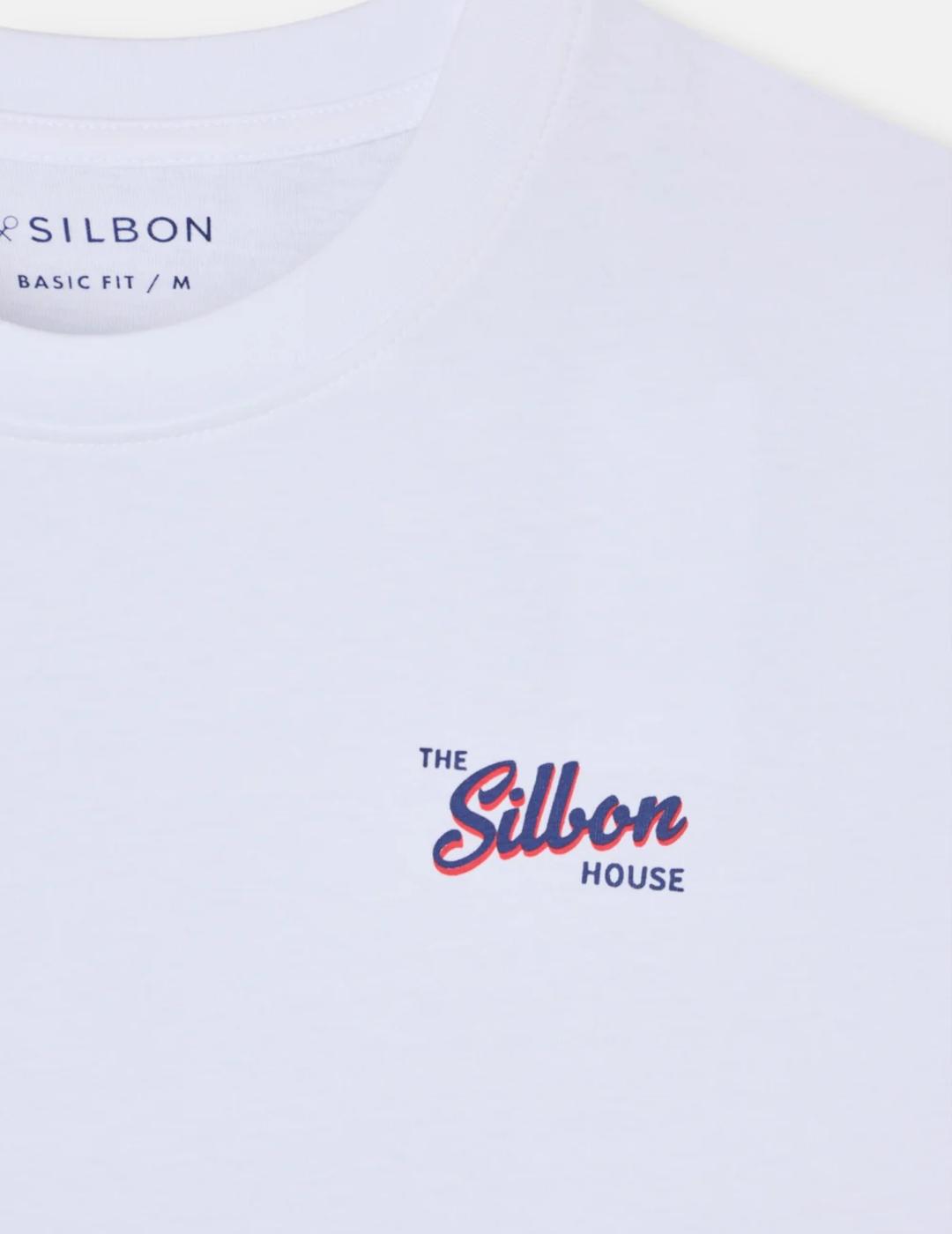 SILBON CAMISETA BLANCA THE HOUSE