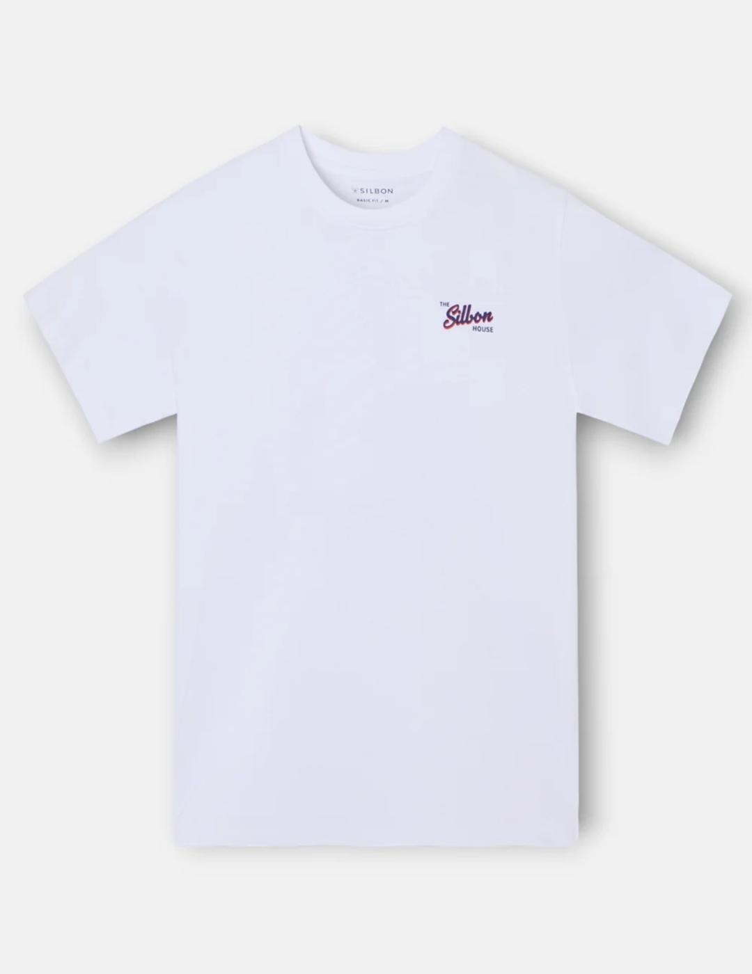 SILBON CAMISETA BLANCA THE HOUSE