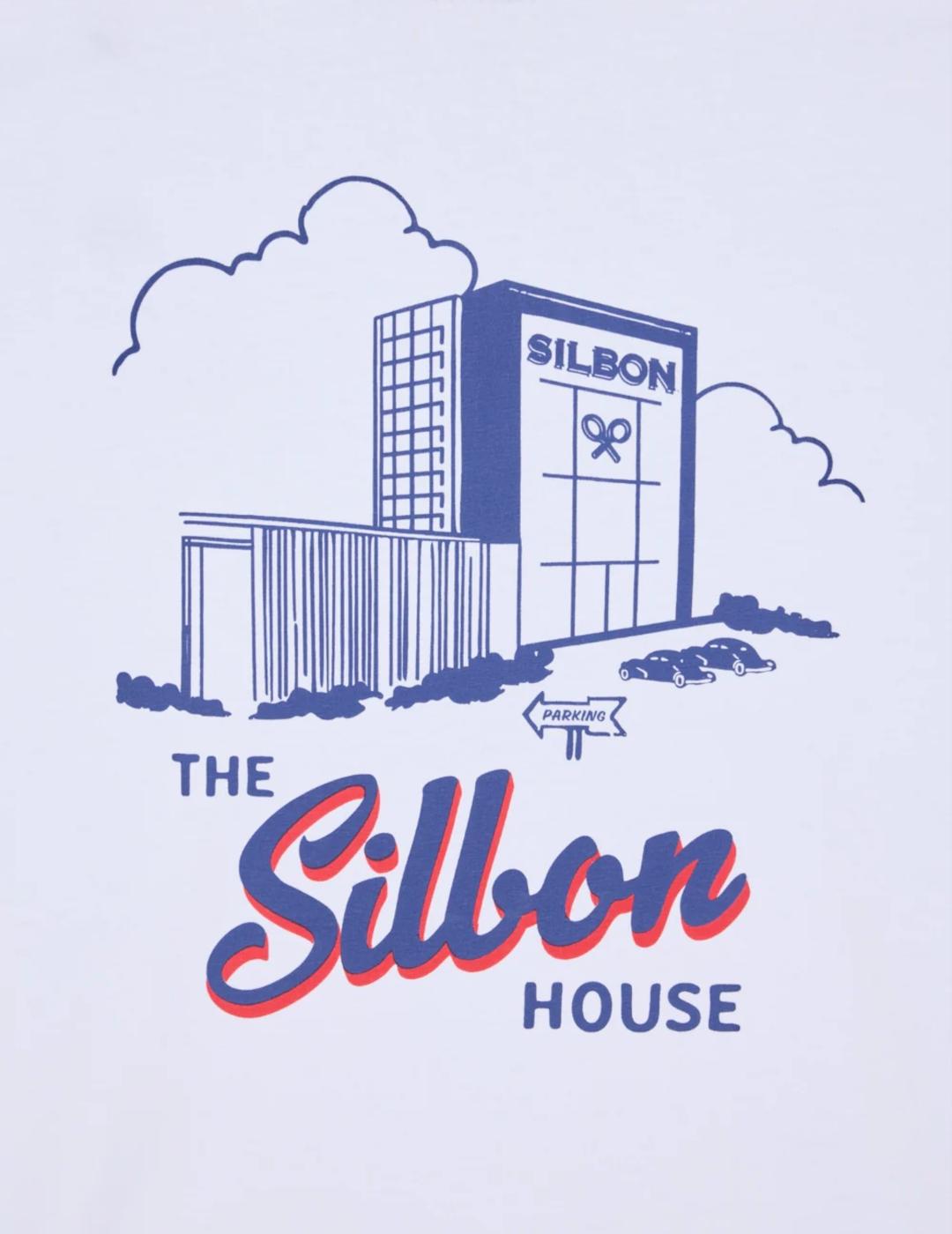 SILBON CAMISETA BLANCA THE HOUSE
