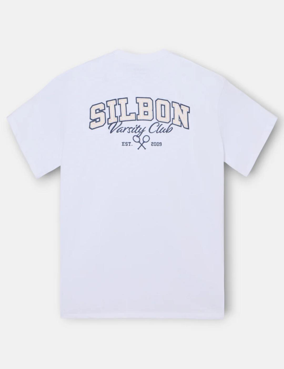 SILBON CAMISETA BLANCA COLLEGE