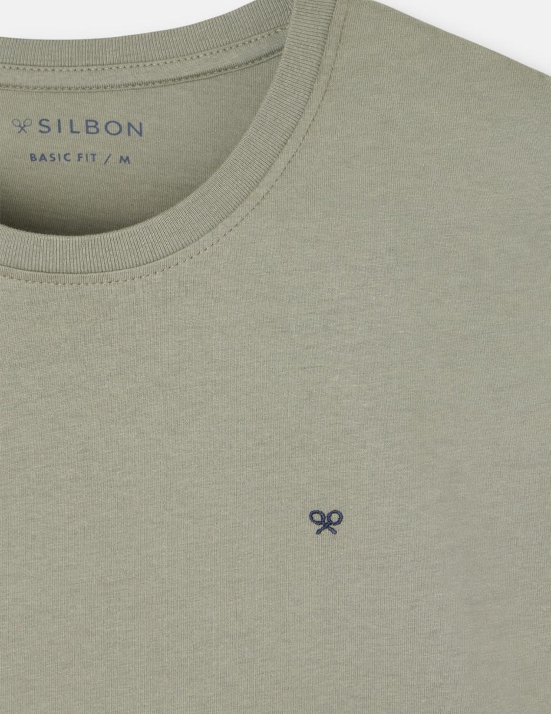 SILBON CAMISETA VERDE MINILOGO