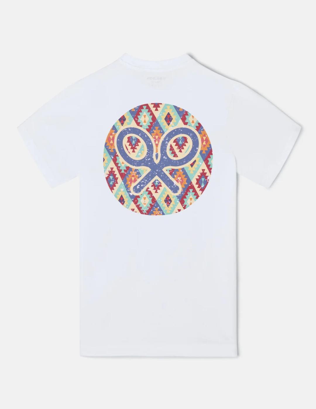 SILBON CAMISETA BLANCA CÍRCULO ÉTNICO