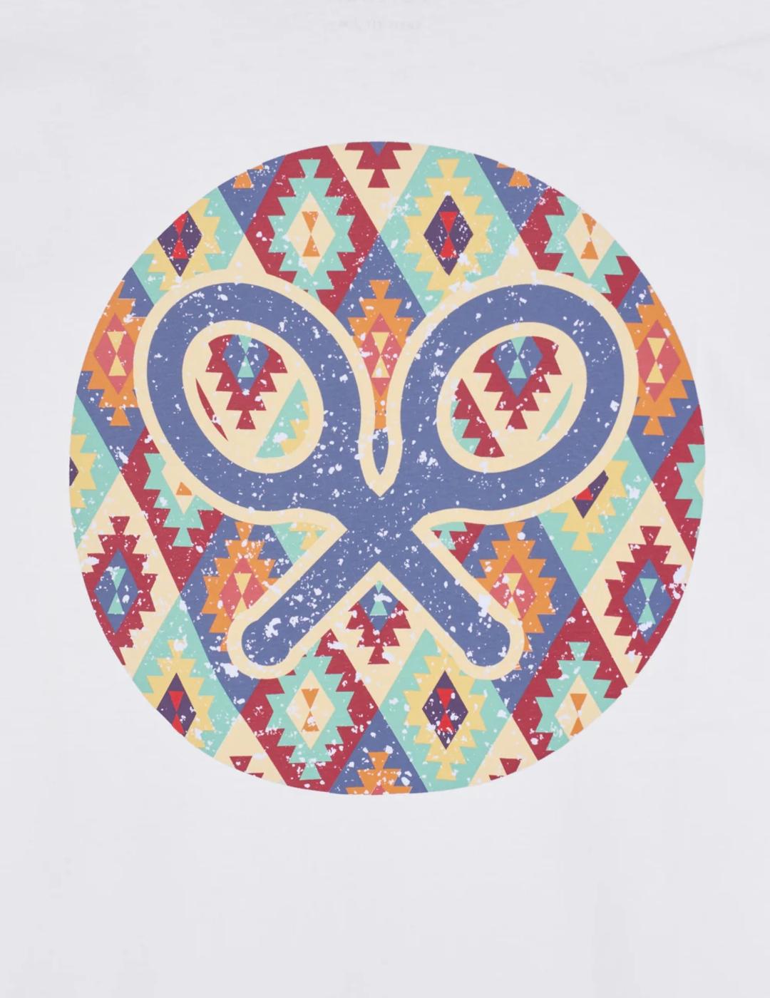 SILBON CAMISETA BLANCA CÍRCULO ÉTNICO