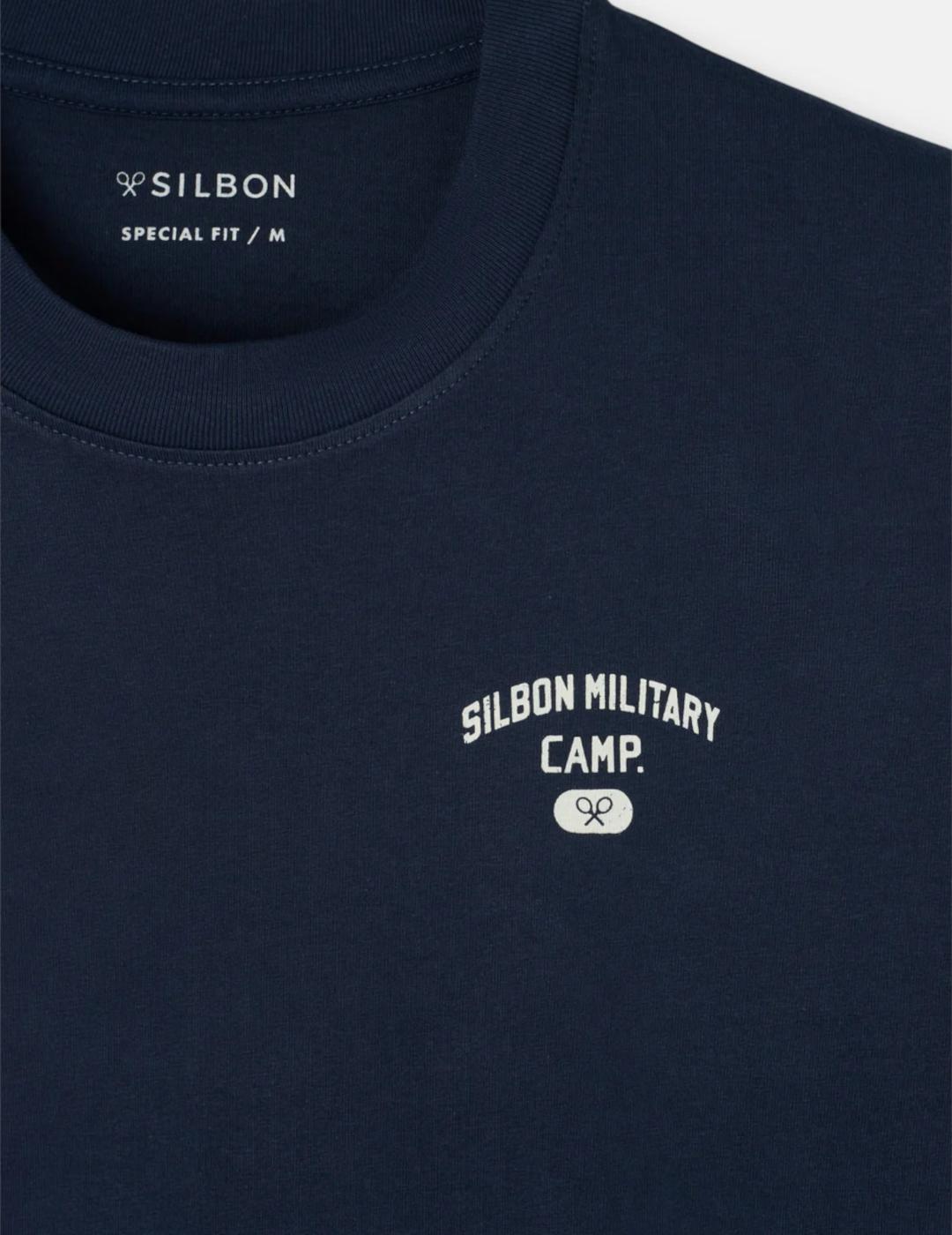 SILBON CAMISETA MARINO MILITARY CAMP