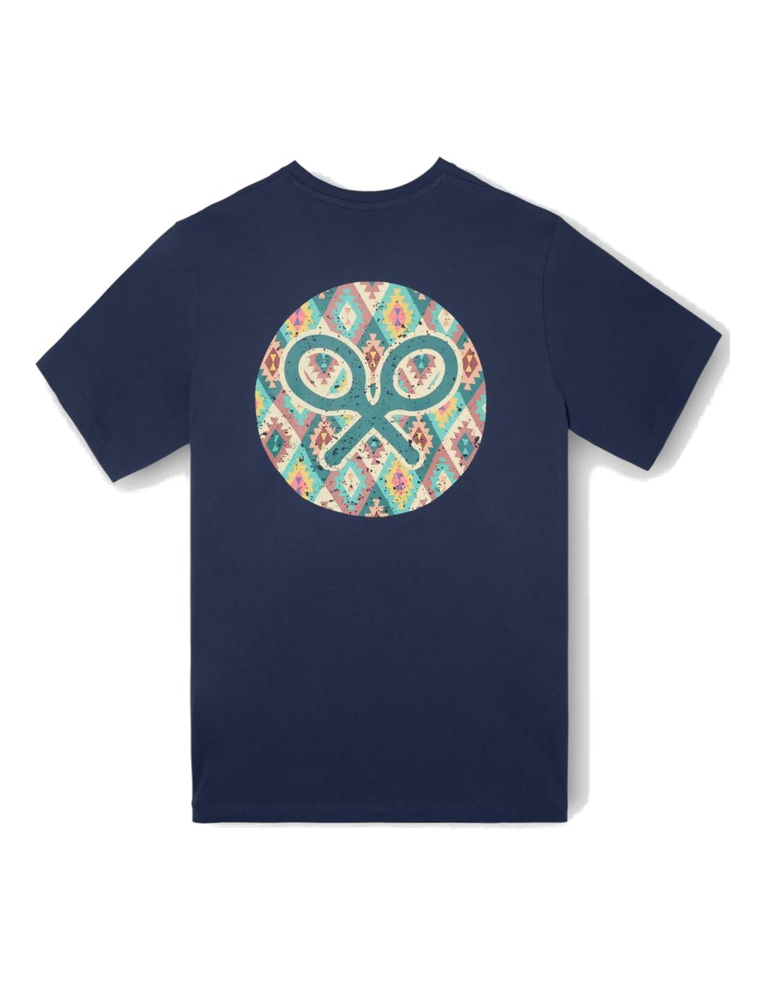 SILBON CAMISETA MARINO CÍRCULO ÉTNICO