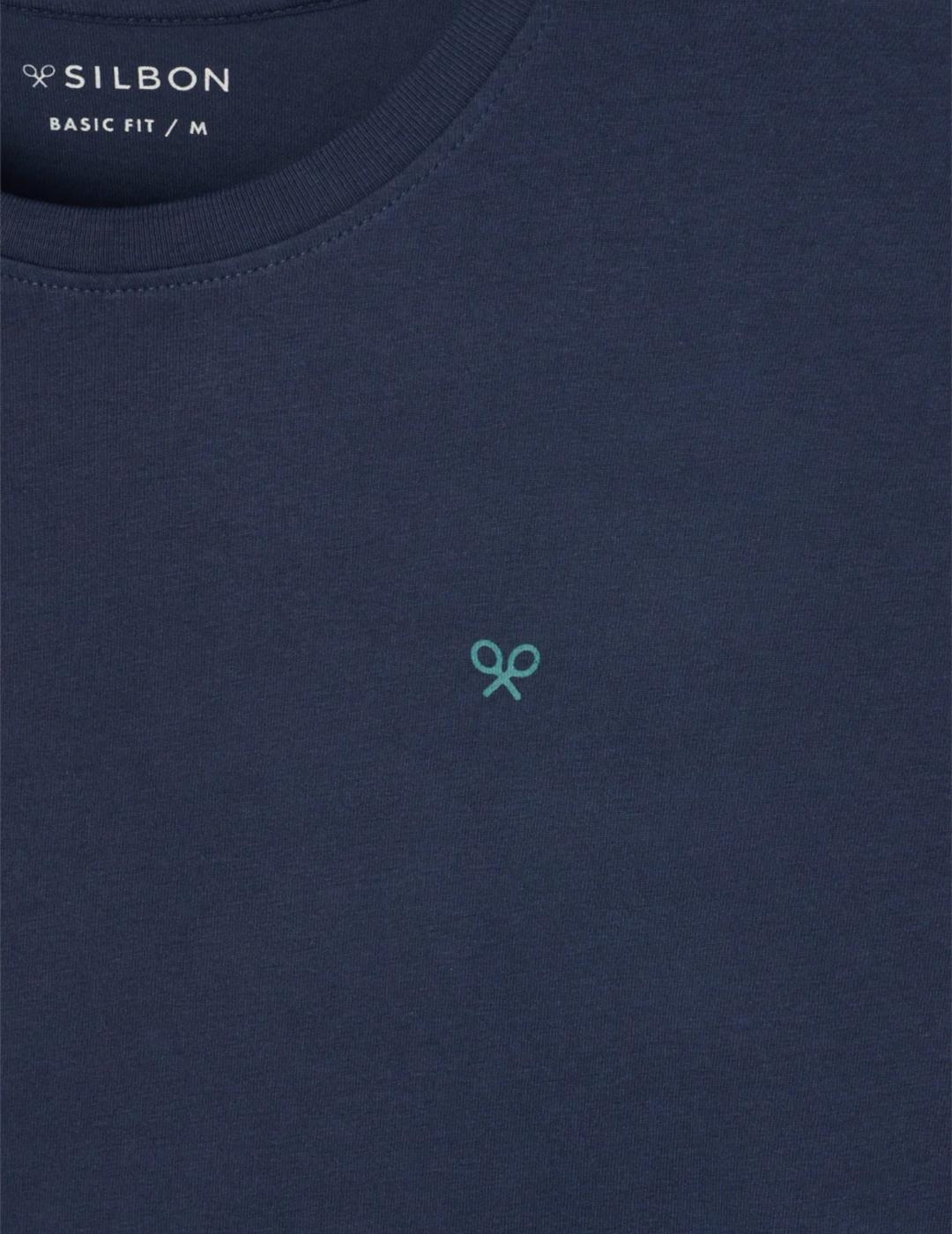 SILBON CAMISETA MARINO CÍRCULO ÉTNICO