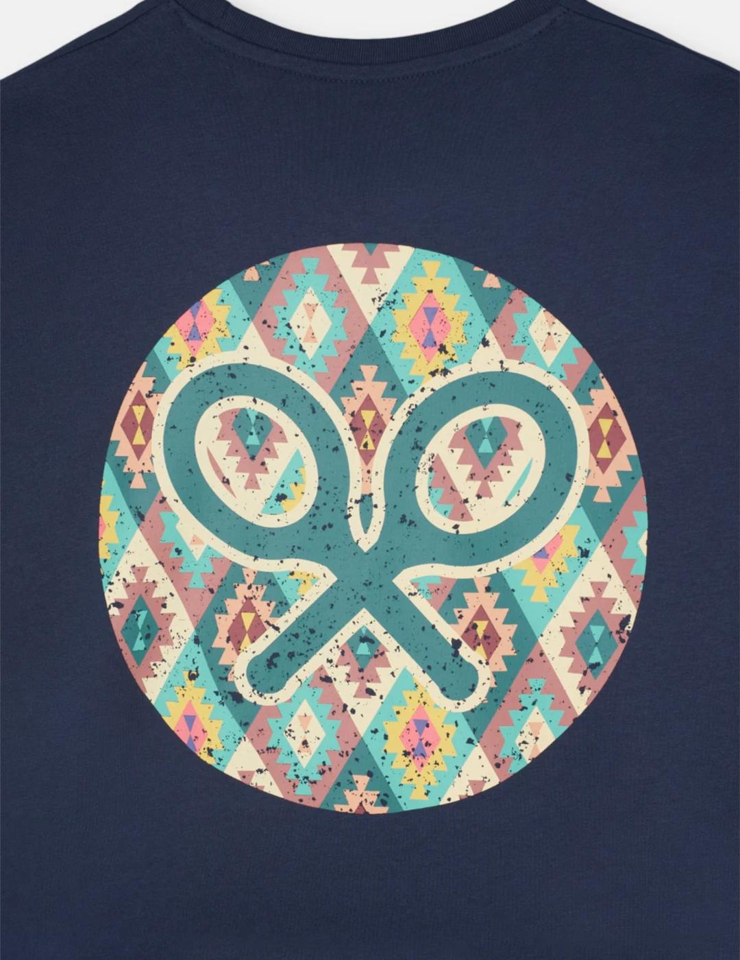 SILBON CAMISETA MARINO CÍRCULO ÉTNICO