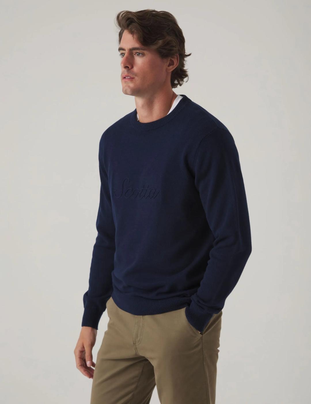 SCOTTA JERSEY MARINO