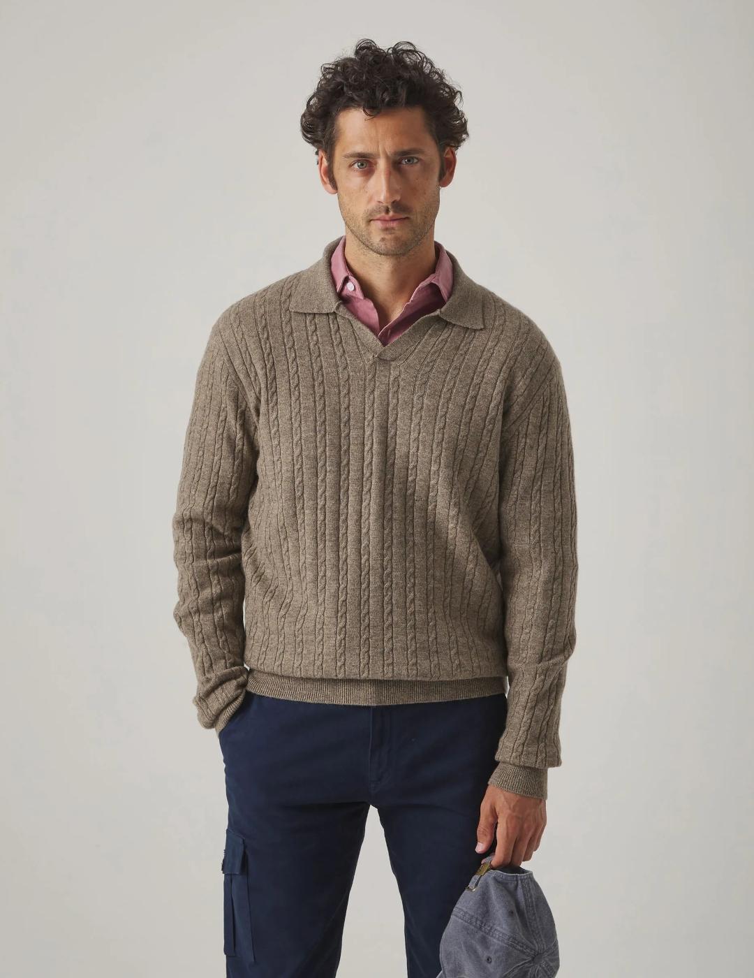 SCOTTA JERSEY CUELLO JONHY TOPO