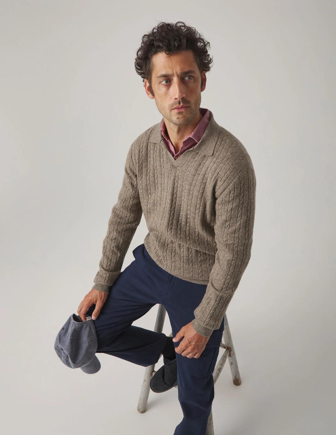 SCOTTA JERSEY CUELLO JONHY TOPO