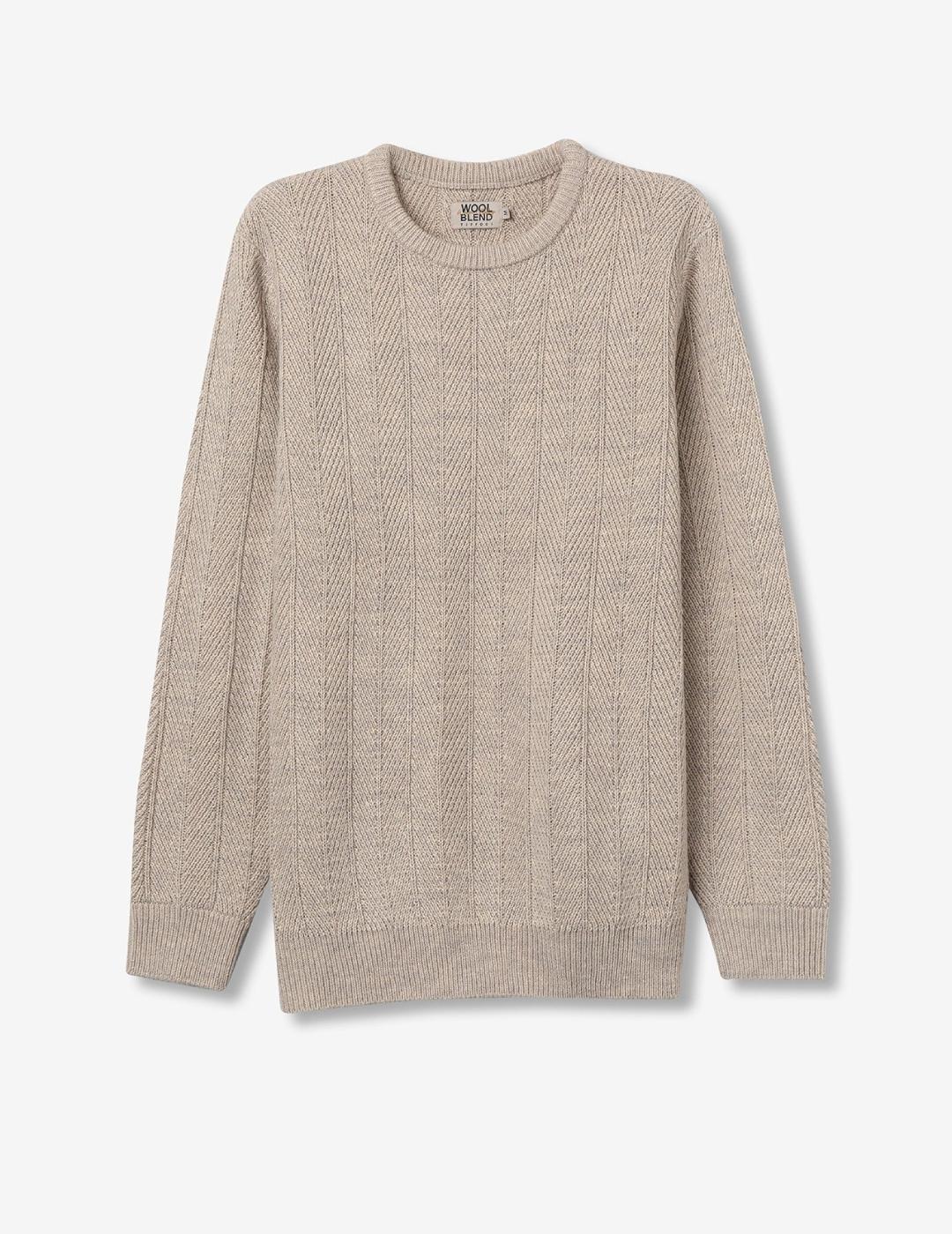 TIFFOSI JERSEY JONAH BEIGE