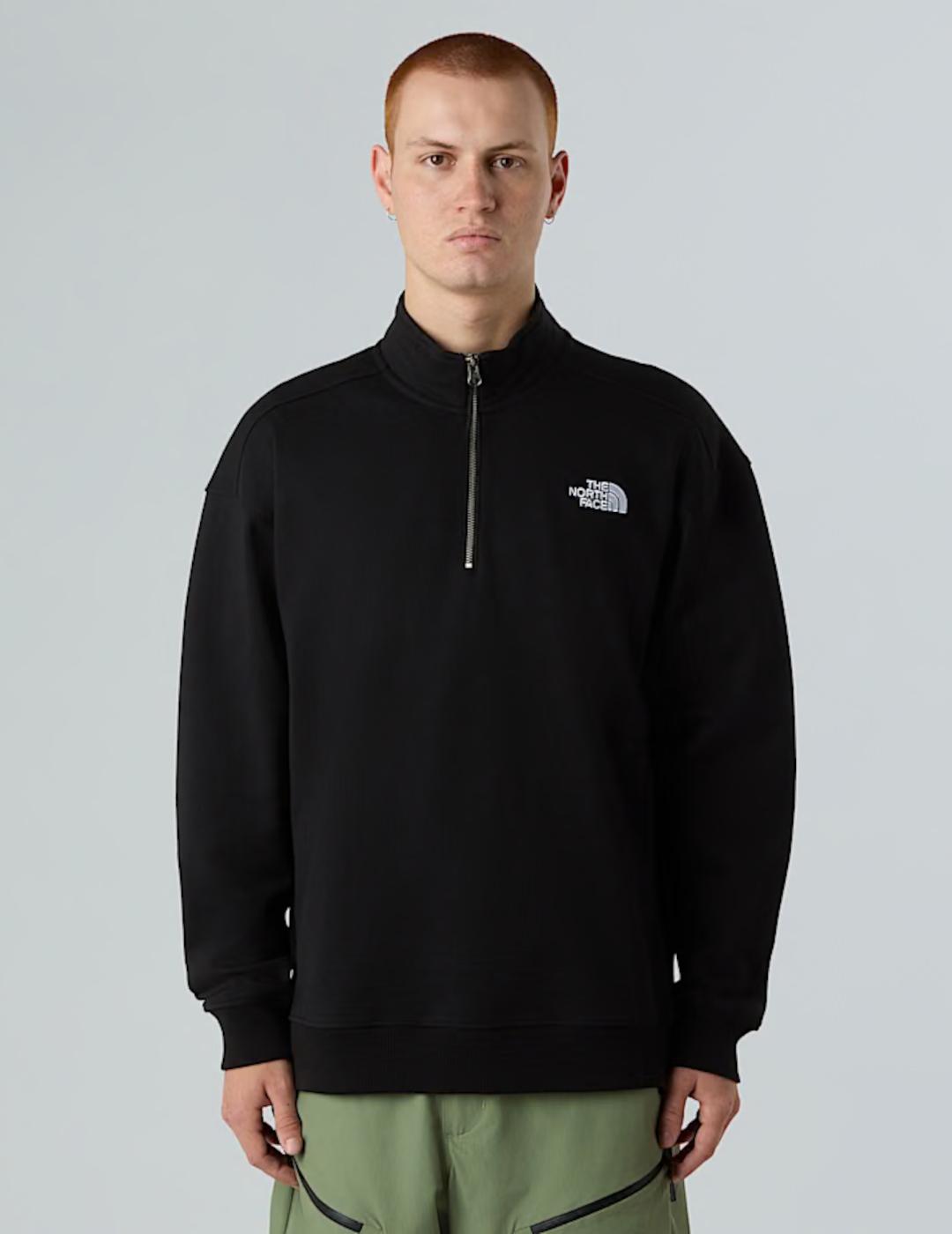 NORTH FACE POLAR NEGRO ZIP 1/4