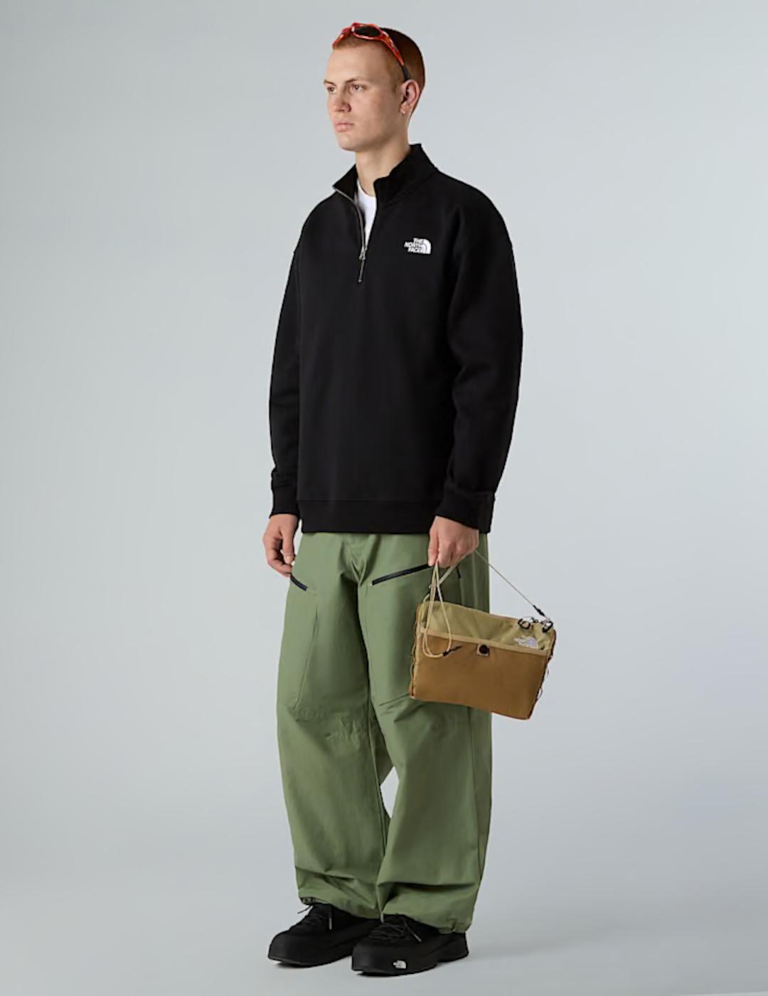 NORTH FACE POLAR NEGRO ZIP 1/4