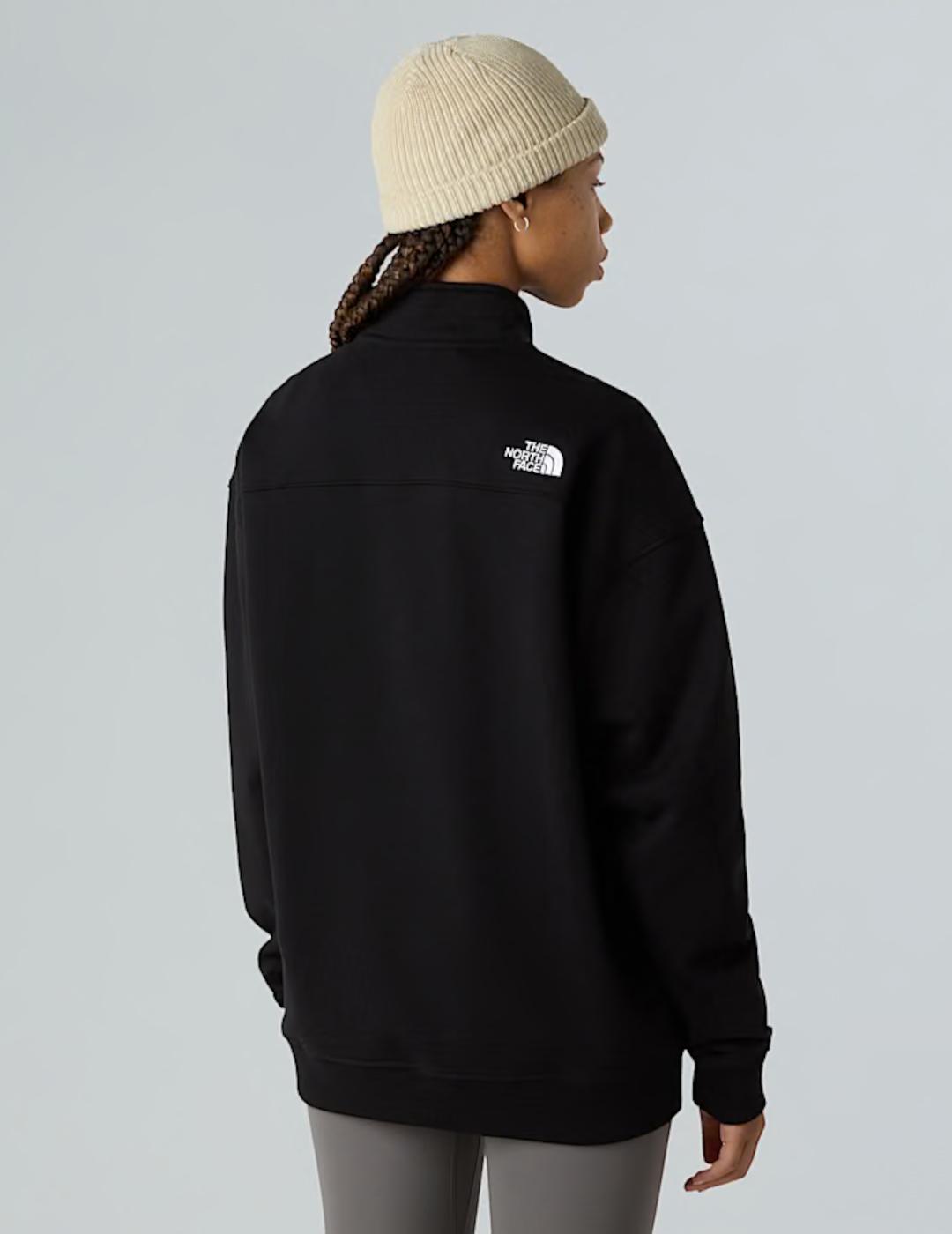 NORTH FACE POLAR NEGRO ZIP 1/4